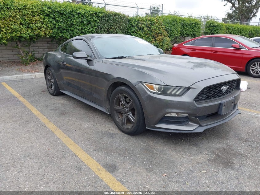2017 Ford Mustang VIN 1FA6P8AM4H5213978 IAAI salvage auction — LEFT SIDE, Salvage (California), sold $4,350 on 2026-07-21 (photo 1)