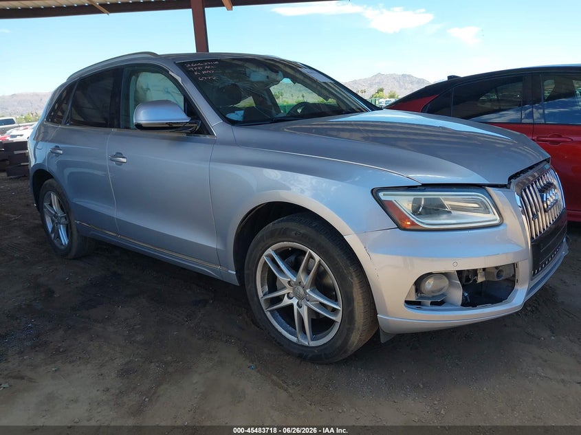 2015 Audi Q5 VIN WA1LFAFP9FA076772 IAAI salvage auction — FRONT END, Salvage (Arizona), sold $1,150 on 2026-07-28 (photo 1)