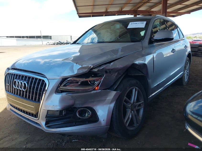 2015 Audi Q5 VIN WA1LFAFP9FA076772 IAAI salvage auction — FRONT END, Salvage (Arizona), sold $1,150 on 2026-07-28 (photo 2)