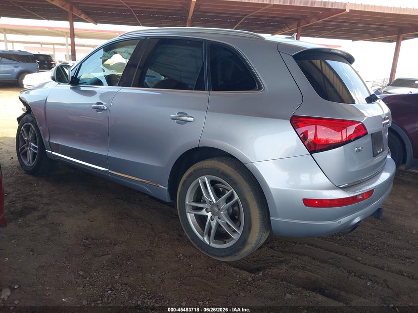 2015 Audi Q5 VIN WA1LFAFP9FA076772 IAAI salvage auction — FRONT END, Salvage (Arizona), sold $1,150 on 2026-07-28 (photo 3)