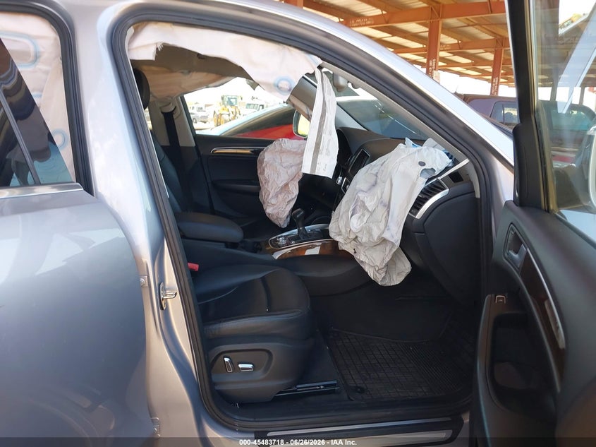 2015 Audi Q5 VIN WA1LFAFP9FA076772 IAAI salvage auction — FRONT END, Salvage (Arizona), sold $1,150 on 2026-07-28 (photo 5)
