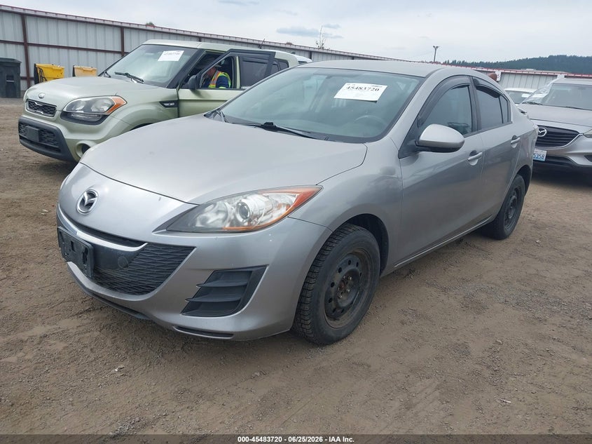2010 Mazda 3 VIN JM1BL1SF8A1214981 IAAI salvage auction — NORMAL WEAR, Clear (Washington), sold $400 on 2026-07-07 (photo 2)