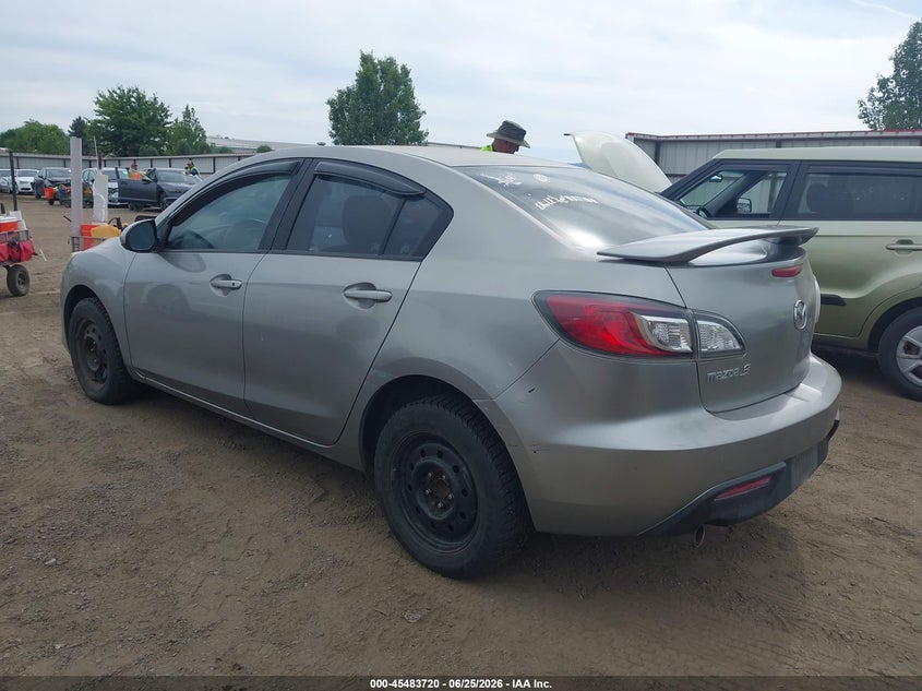 2010 Mazda 3 VIN JM1BL1SF8A1214981 IAAI salvage auction — NORMAL WEAR, Clear (Washington), sold $400 on 2026-07-07 (photo 3)