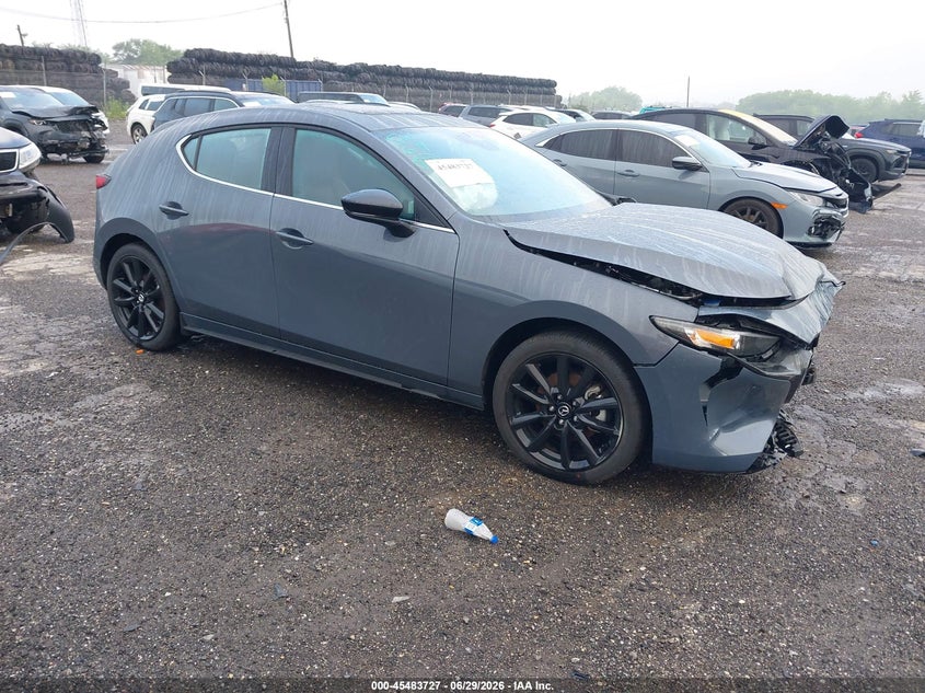 2026 Mazda 3 VIN JM1BPBLL7T1867951 IAAI salvage auction — FRONT END, Clear (New Jersey), sold $5,600 on 2026-07-10 (photo 1)