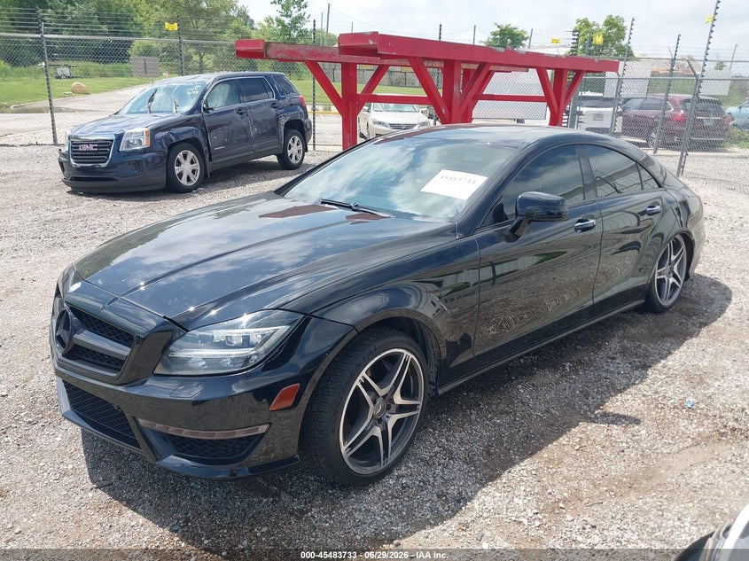 2012 Mercedes-benz Cls-klasse amg VIN WDDLJ7EBXCA025599 IAAI salvage auction — RIGHT SIDE, Salvage (Illinois), sold $5,000 on 2026-08-12 (photo 2)