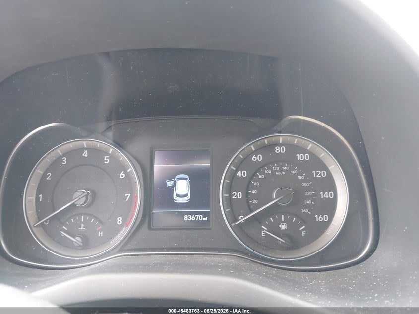 2020 Hyundai Kona VIN KM8K1CAA2LU450417 IAAI salvage auction — FRONT END, Salvage (Virginia), sold $2,700 on 2026-07-28 (photo 7)