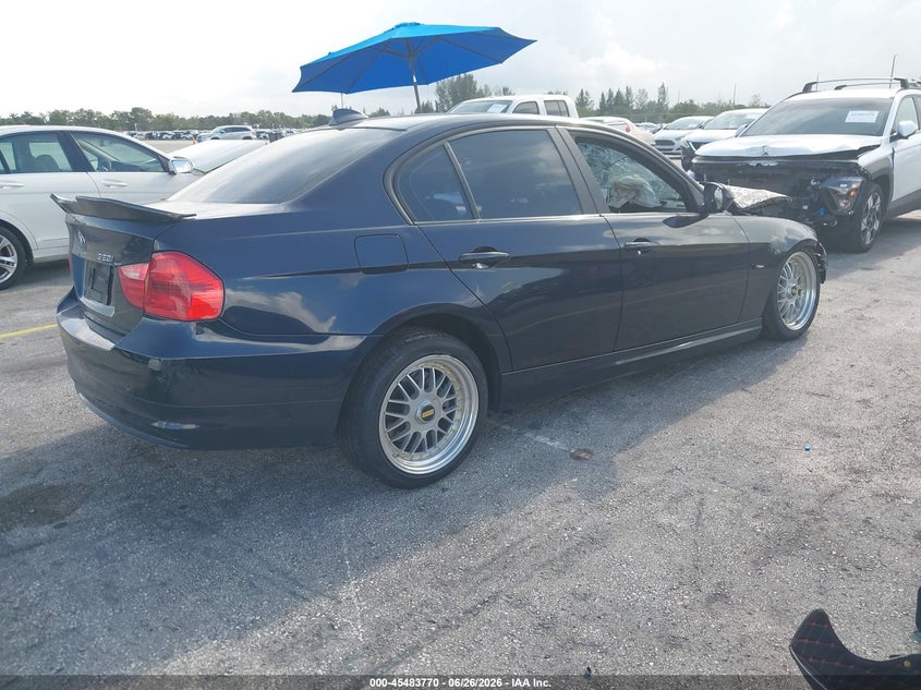 2010 BMW 3 series VIN WBAPH7G52ANM51417 IAAI salvage auction — FRONT END, Certificate Of Destruction (Florida), sold $375 on 2026-07-16 (photo 4)