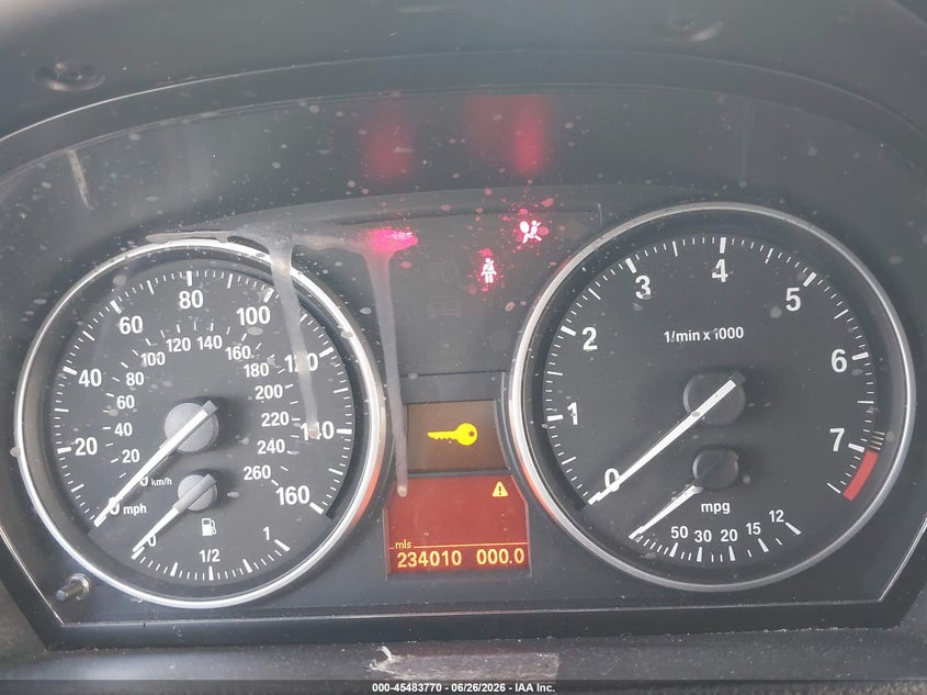 2010 BMW 3 series VIN WBAPH7G52ANM51417 IAAI salvage auction — FRONT END, Certificate Of Destruction (Florida), sold $375 on 2026-07-16 (photo 7)