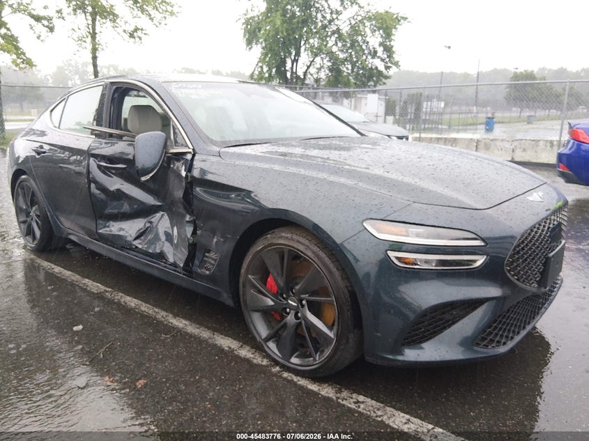 2023 Genesis G70 VIN KMTG54TE8PU109163 — IAAI salvage auction photo