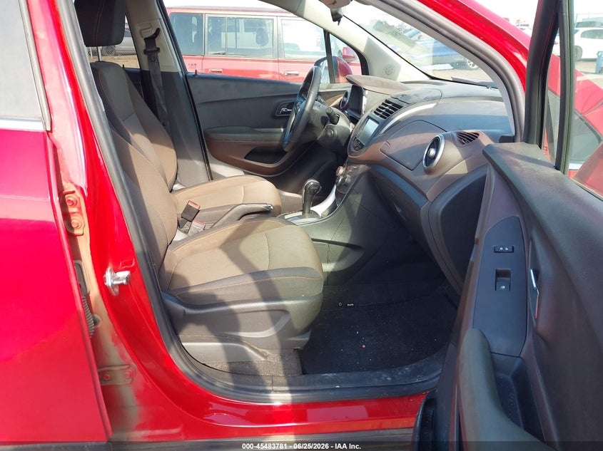 2016 Chevrolet Trax VIN KL7CJLSBXGB755520 IAAI salvage auction — LEFT FRONT, Original (Texas), sold $300 on 2026-07-09 (photo 5)