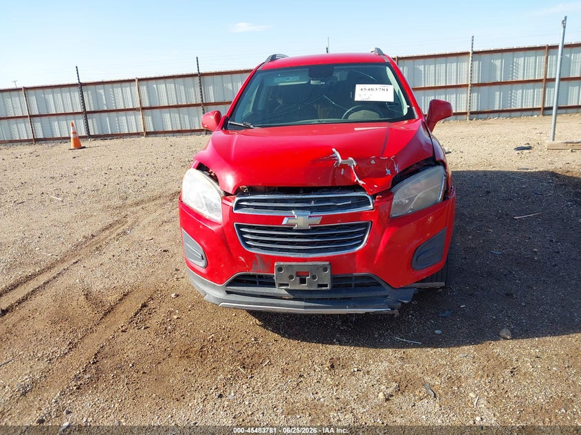 2016 Chevrolet Trax VIN KL7CJLSBXGB755520 IAAI salvage auction — LEFT FRONT, Original (Texas), sold $300 on 2026-07-09 (photo 6)