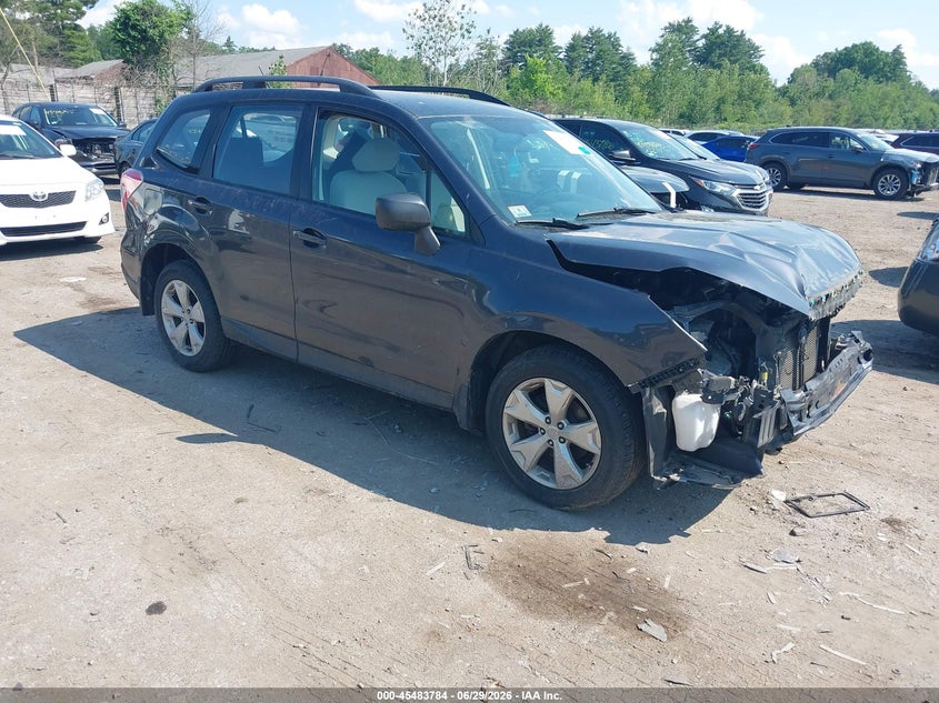 2015 Subaru Forester VIN JF2SJABC0FH528829 IAAI salvage auction — FRONT END, Salvage Title, sold $875 on 2026-07-24 (photo 1)
