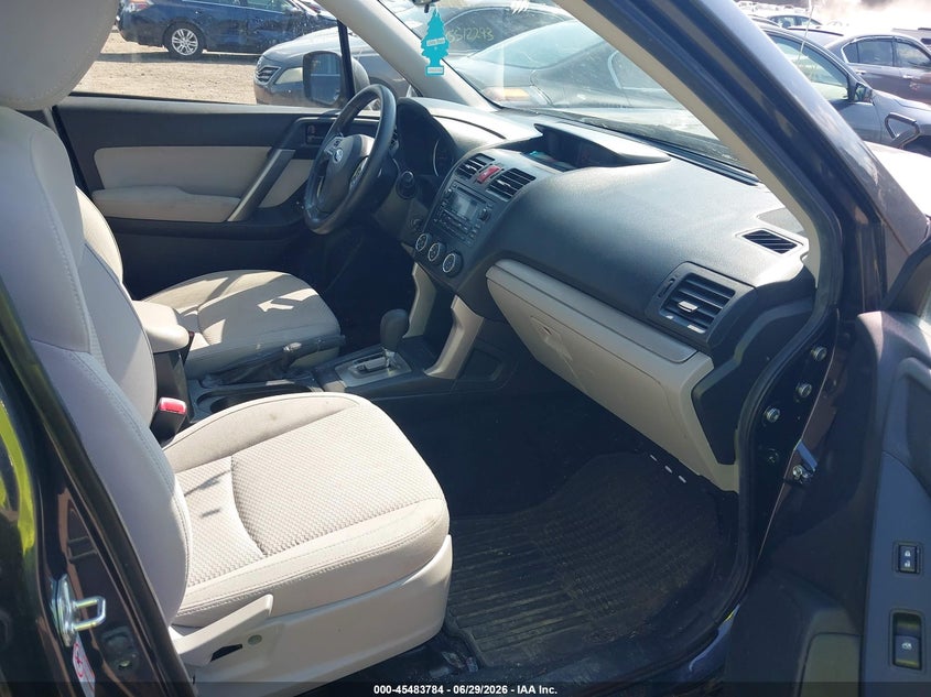 2015 Subaru Forester VIN JF2SJABC0FH528829 IAAI salvage auction — FRONT END, Salvage Title, sold $875 on 2026-07-24 (photo 5)