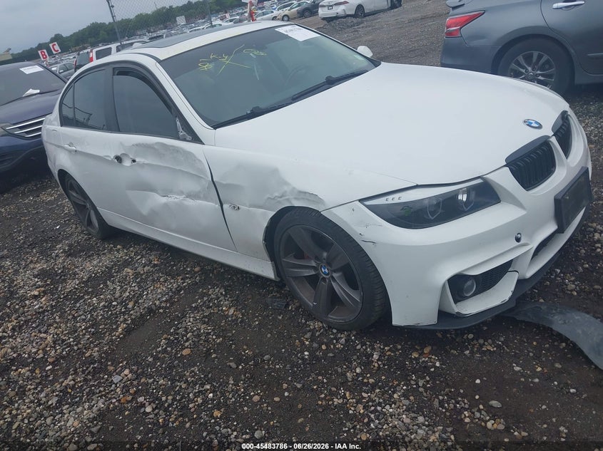 2007 BMW 3 series VIN WBAVC935X7KX61932 IAAI salvage auction — SIDE, Mv-907A (New York), sold $425 on 2026-07-07 (photo 1)