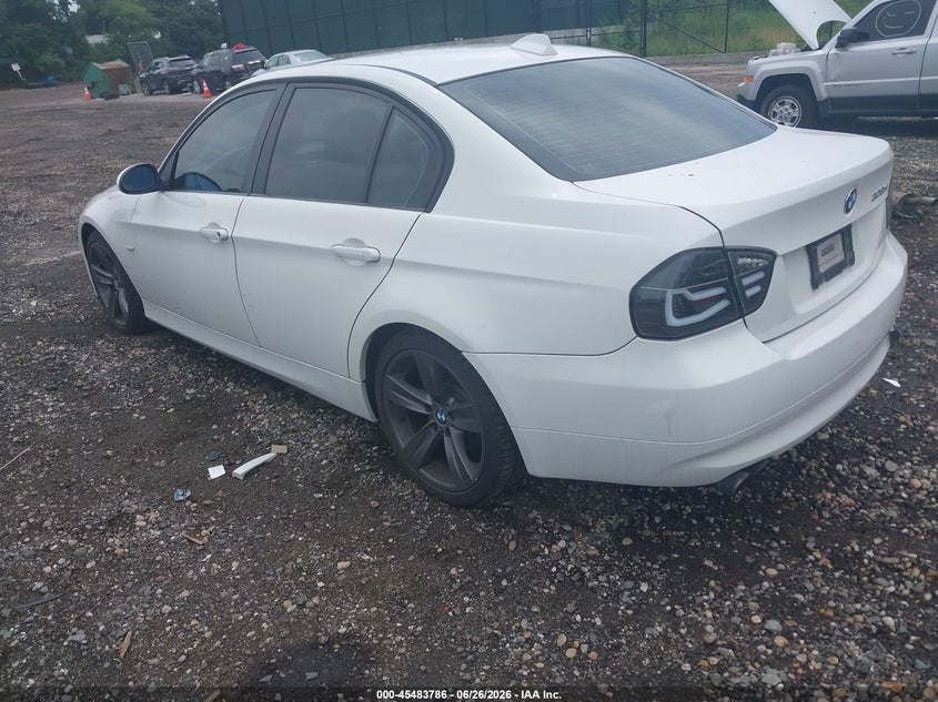 2007 BMW 3 series VIN WBAVC935X7KX61932 IAAI salvage auction — SIDE, Mv-907A (New York), sold $425 on 2026-07-07 (photo 3)