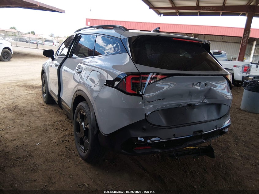 2026 Kia Sportage VIN KNDPVDDG5T7284798 IAAI salvage auction — REAR END, Salvage Title, sold $17,000 on 2026-07-31 (photo 3)