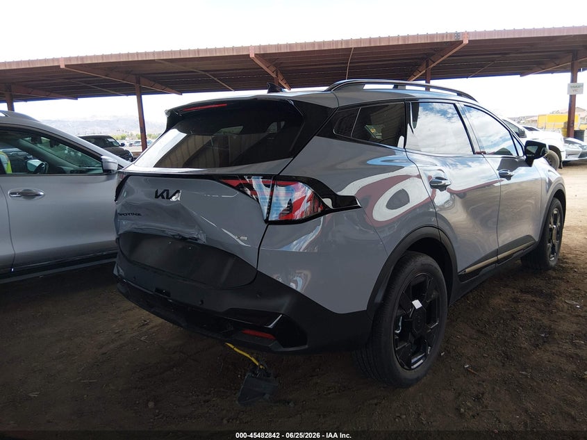 2026 Kia Sportage VIN KNDPVDDG5T7284798 IAAI salvage auction — REAR END, Salvage Title, sold $17,000 on 2026-07-31 (photo 4)