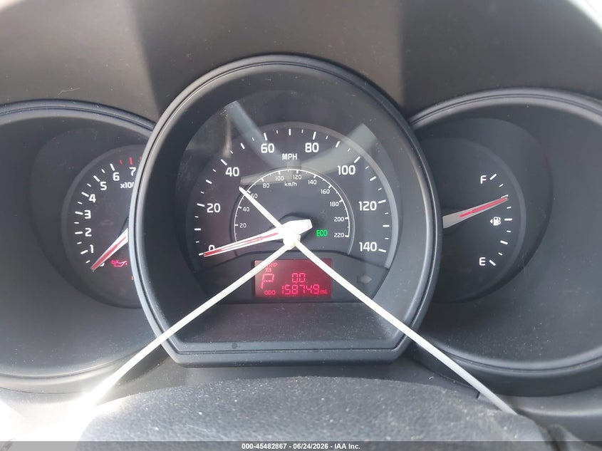 2013 Kia Rio VIN KNADN4A3XD6099672 IAAI salvage auction — UNKNOWN, Clear - Dealer Only (California), sold $675 on 2026-07-22 (photo 7)