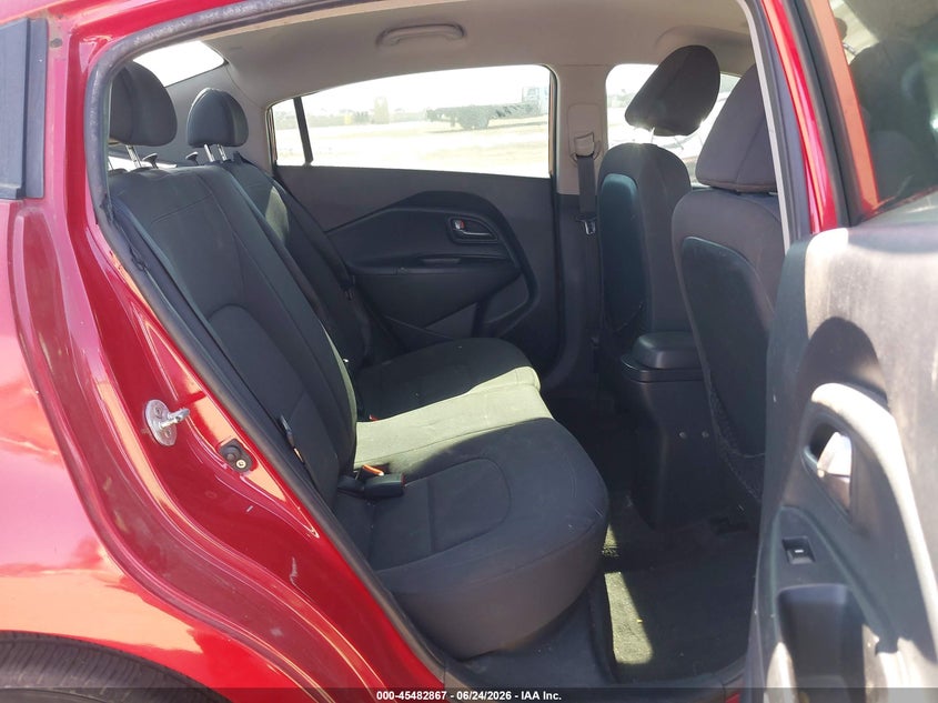 2013 Kia Rio VIN KNADN4A3XD6099672 IAAI salvage auction — UNKNOWN, Clear - Dealer Only (California), sold $675 on 2026-07-22 (photo 8)