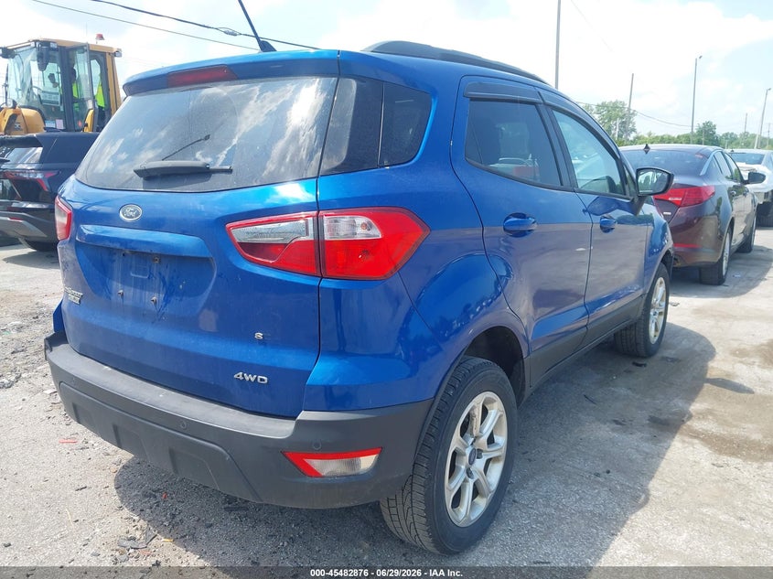 2018 Ford Ecosport VIN MAJ6P1UL6JC198010 IAAI salvage auction — FRONT END, Salvage (Ohio), sold $1,725 on 2026-07-14 (photo 4)