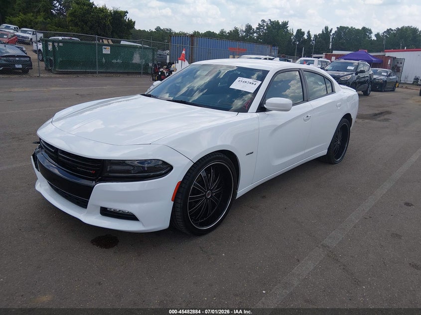 2016 Dodge Charger VIN 2C3CDXCT3GH339605 IAAI salvage auction — RIGHT FRONT, Salvage (Mississippi), sold $3,300 on 2026-07-25 (photo 2)