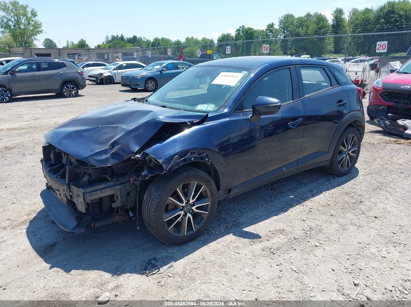 2018 Mazda Cx-3 VIN JM1DKFC70J0314580 IAAI salvage auction — FRONT END, Mv-907A (New York), sold $2,925 on 2026-07-30 (photo 2)
