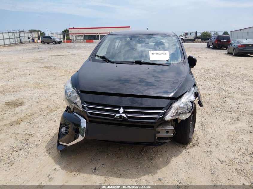 2021 Mitsubishi Mirage VIN ML32FUFJ9MHF02176 IAAI salvage auction — FRONT END, Salvage (Georgia), sold $1,950 on 2026-07-30 (photo 6)