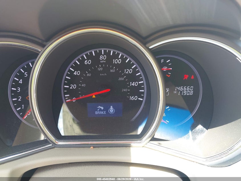 2012 Nissan Murano VIN JN8AZ1MU2CW107389 IAAI salvage auction — REAR END, Salvage (Alabama), sold $225 on 2026-07-15 (photo 7)