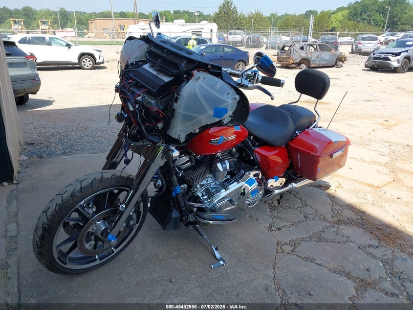 2023 Harley-davidson Street glide VIN 1HD1KBC10PB653486 IAAI salvage auction — FRONT END, Salvage (Idaho), sold $7,250 on 2026-08-12 (photo 2)