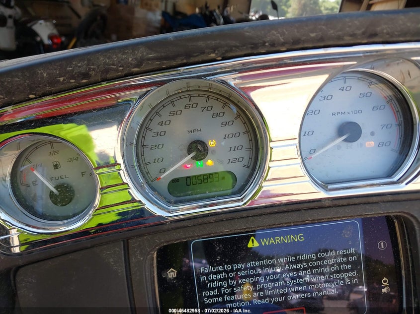 2023 Harley-davidson Street glide VIN 1HD1KBC10PB653486 IAAI salvage auction — FRONT END, Salvage (Idaho), sold $7,250 on 2026-08-12 (photo 7)