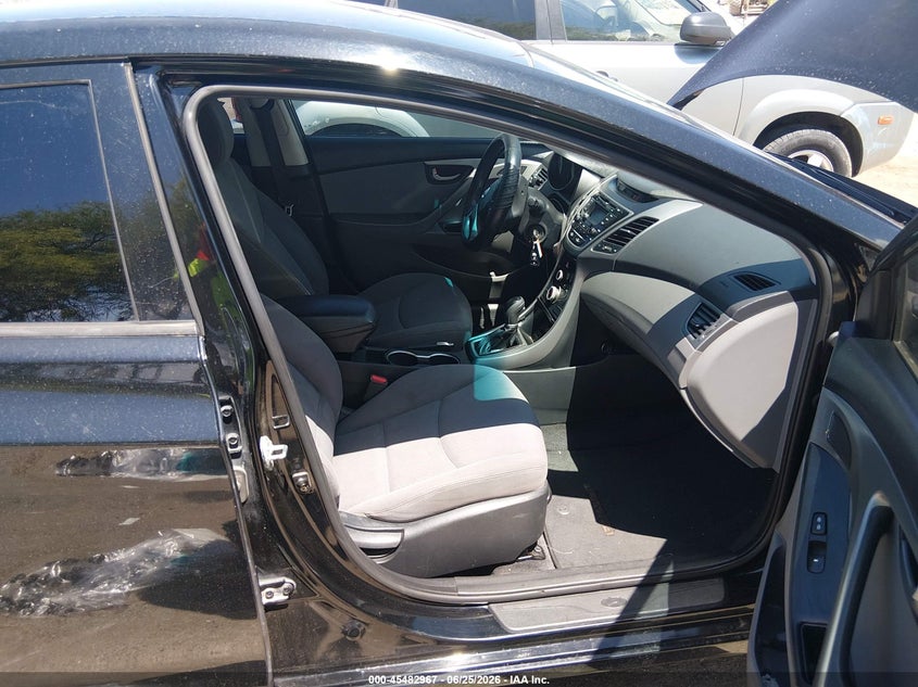 2016 Hyundai Elantra VIN KMHDH4AE7GU512395 IAAI salvage auction — RIGHT FRONT, Salvage (Arizona), sold $1,950 on 2026-07-09 (photo 5)