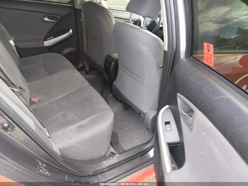 2014 Toyota Prius VIN JTDKN3DUXE0358481 IAAI salvage auction — LEFT REAR, Bill Of Sale (Washington), sold $1,350 on 2026-07-29 (photo 8)