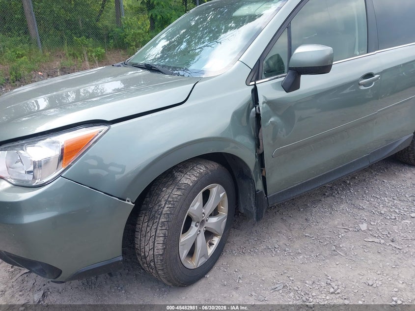 2015 Subaru Forester VIN JF2SJAKC9FH832144 IAAI salvage auction — NORMAL WEAR, Clear (New York), sold $375 on 2026-07-21 (photo 6)