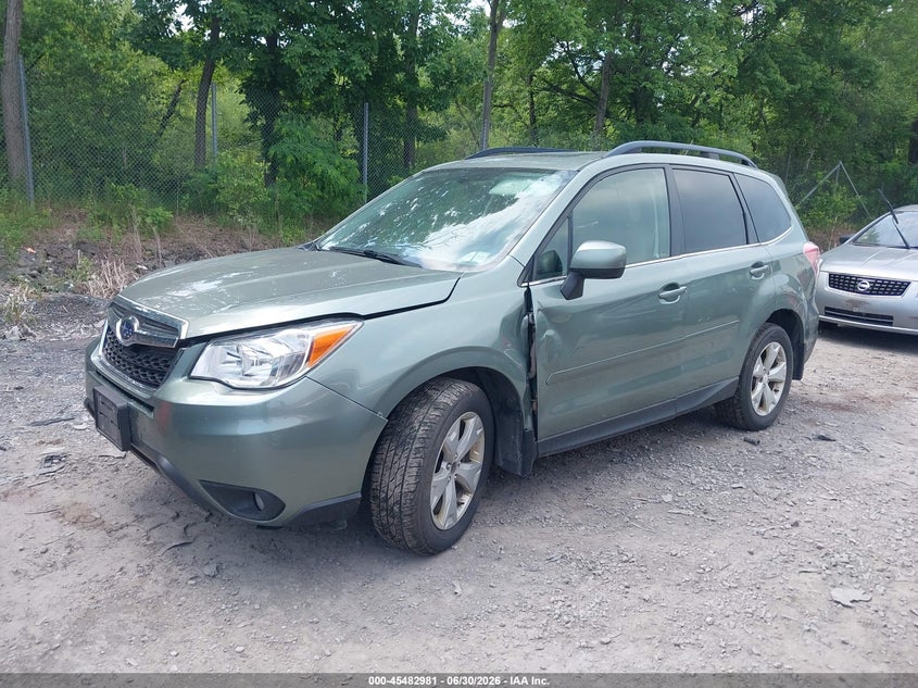 2015 Subaru Forester VIN JF2SJAKC9FH832144 IAAI salvage auction — NORMAL WEAR, Clear (New York), sold $375 on 2026-07-21 (photo 2)