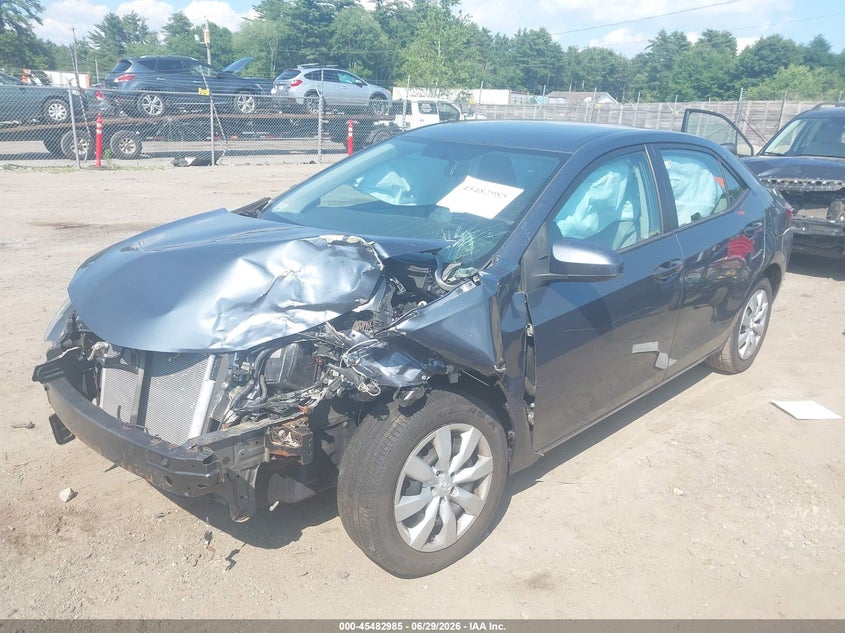 2016 Toyota Corolla VIN 5YFBURHE0GP483667 IAAI salvage auction — FRONT END, Salvage Title, sold $1,700 on 2026-07-17 (photo 2)