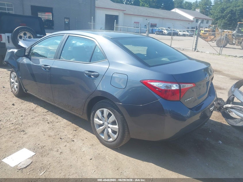 2016 Toyota Corolla VIN 5YFBURHE0GP483667 IAAI salvage auction — FRONT END, Salvage Title, sold $1,700 on 2026-07-17 (photo 3)