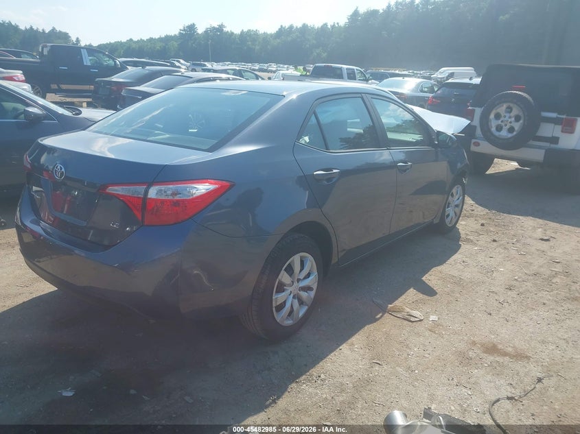 2016 Toyota Corolla VIN 5YFBURHE0GP483667 IAAI salvage auction — FRONT END, Salvage Title, sold $1,700 on 2026-07-17 (photo 4)