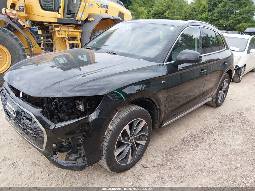2023 Audi Q5 VIN WA1EAAFY1P2019008 IAAI salvage auction — FRONT END, Salvage Title, sold $13,200 on 2026-08-26 (photo 2)