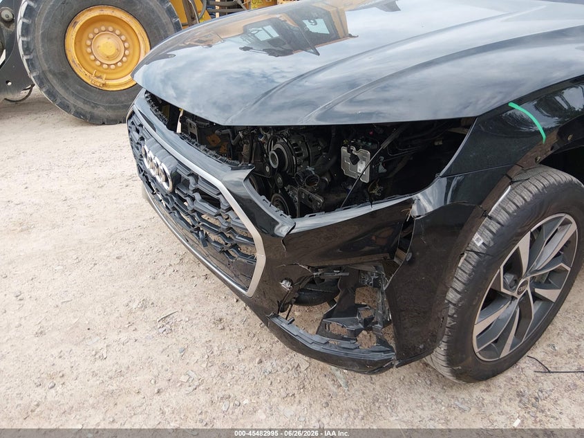 2023 Audi Q5 VIN WA1EAAFY1P2019008 IAAI salvage auction — FRONT END, Salvage Title, sold $13,200 on 2026-08-26 (photo 6)