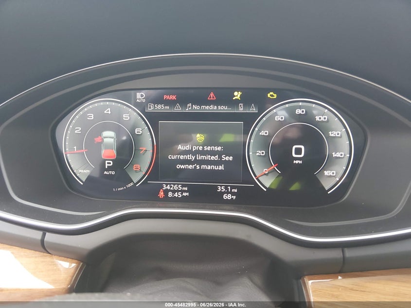 2023 Audi Q5 VIN WA1EAAFY1P2019008 IAAI salvage auction — FRONT END, Salvage Title, sold $13,200 on 2026-08-26 (photo 7)