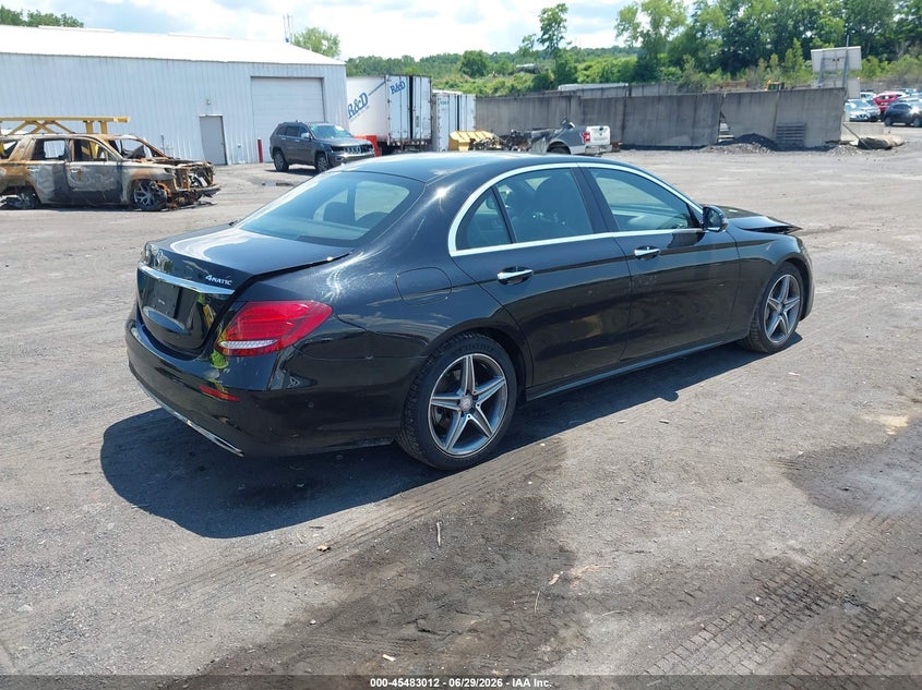 2017 Mercedes-benz E-klasse VIN WDDZF4KB2HA021682 IAAI salvage auction — FRONT END, Salvage (Pennsylvania), sold $5,950 on 2026-07-28 (photo 4)