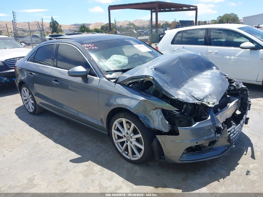 2015 Audi A3 VIN WAUCCGFF1F1030049 IAAI salvage auction — NORMAL WEAR, Salvage (California), sold $425 on 2026-07-09 (photo 1)