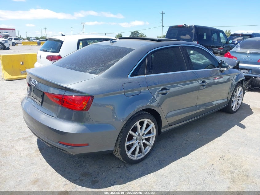 2015 Audi A3 VIN WAUCCGFF1F1030049 IAAI salvage auction — NORMAL WEAR, Salvage (California), sold $425 on 2026-07-09 (photo 4)