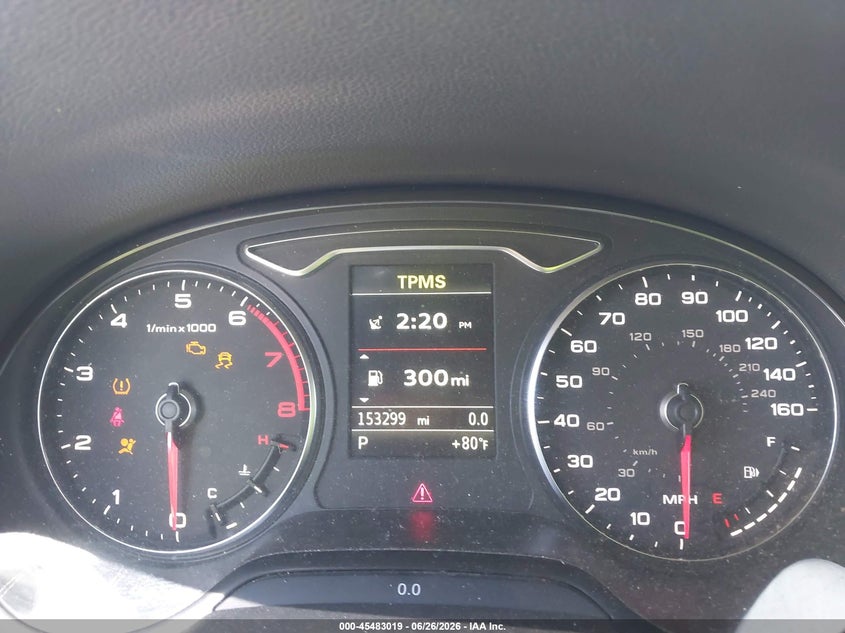 2015 Audi A3 VIN WAUCCGFF1F1030049 IAAI salvage auction — NORMAL WEAR, Salvage (California), sold $425 on 2026-07-09 (photo 7)
