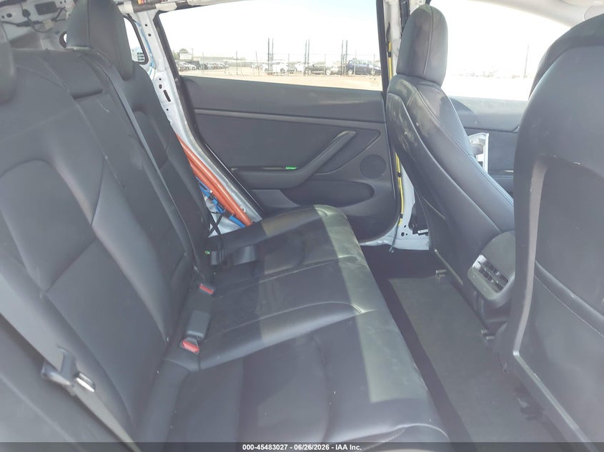 2022 Tesla Model 3 VIN 5YJ3E1EA2NF123751 IAAI salvage auction — RIGHT FRONT, Salvage Title, sold $6,650 on 2026-09-01 (photo 8)