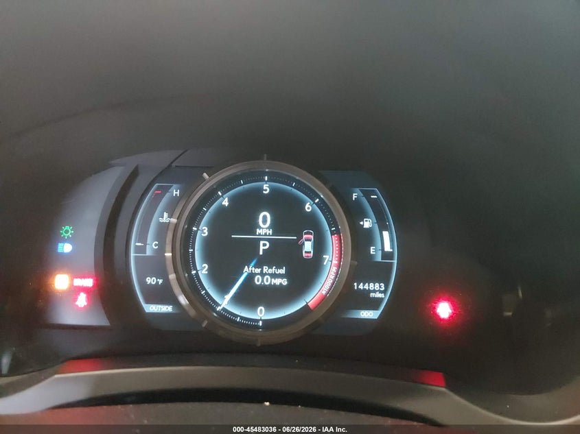 2015 Lexus Is VIN JTHBF1D23F5061569 IAAI salvage auction — FRONT & REAR, Salvage (Tennessee), sold $3,500 on 2026-07-20 (photo 7)