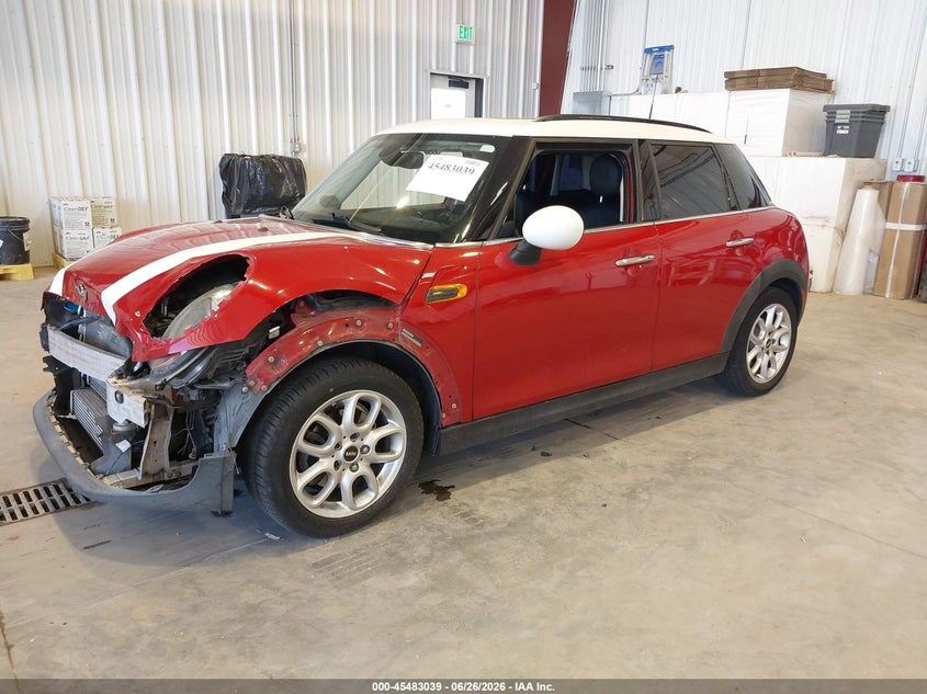 2016 Mini Hard top VIN WMWXU1C57G2D09480 IAAI salvage auction — FRONT END, Salvage (Utah), sold $125 on 2026-07-29 (photo 2)