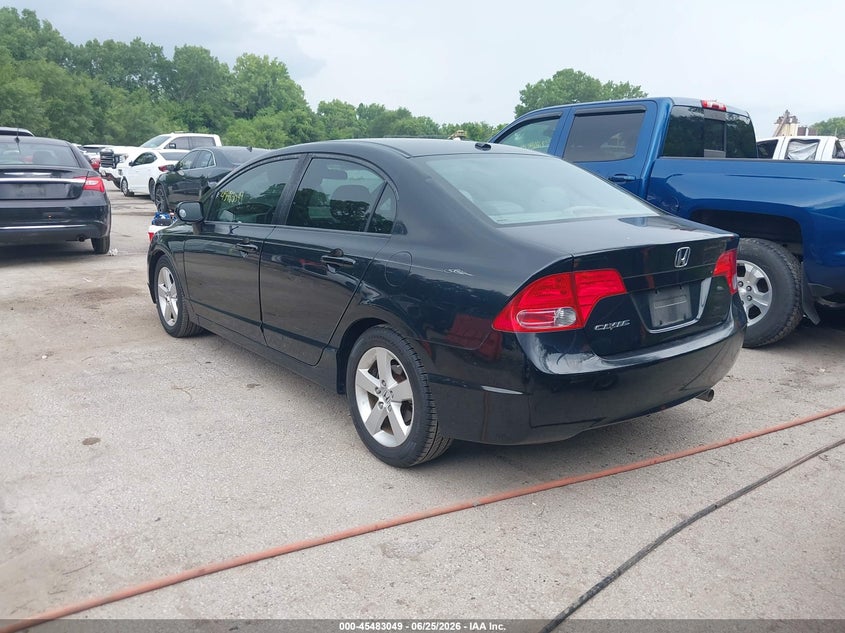 2008 Honda Civic VIN 1HGFA16978L022625 IAAI salvage auction — SIDE, Salvage (Kansas), sold $2,000 on 2026-07-12 (photo 3)