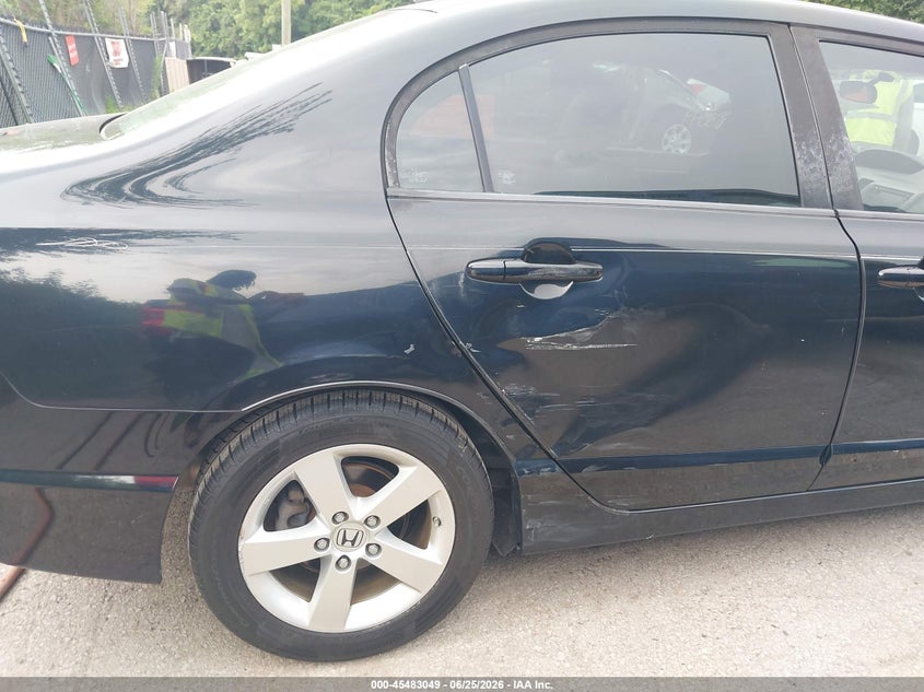 2008 Honda Civic VIN 1HGFA16978L022625 IAAI salvage auction — SIDE, Salvage (Kansas), sold $2,000 on 2026-07-12 (photo 6)