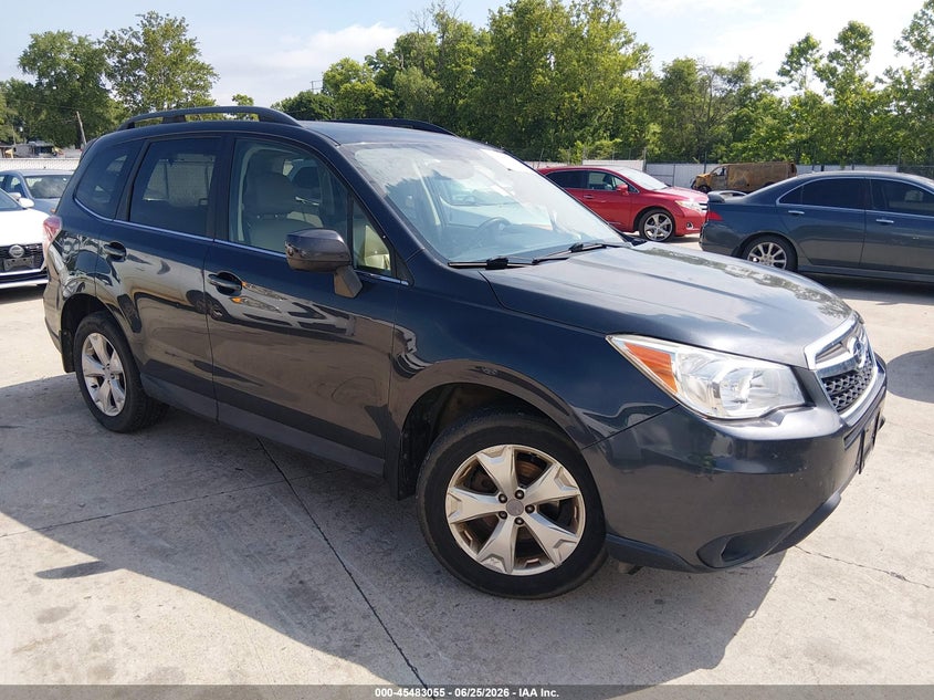 2015 Subaru Forester VIN JF2SJAHC1FH821209 IAAI salvage auction — NORMAL WEAR, Clear (Arkansas), sold $1,425 on 2026-07-28 (photo 1)